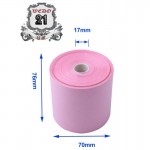  Laundry Till Roll – Box Of 20 – 76×70mm pink  Till Roll--pk20
